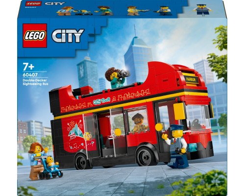 LEGO City Красный двухэтажный экскурсионный автобус (60407)