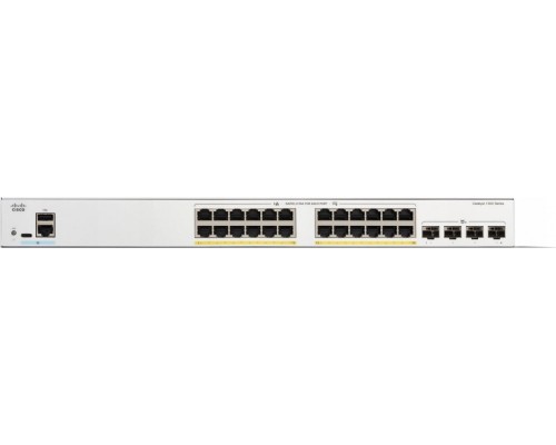 Switch Cisco CISCO Catalyst 1300 24-Port Switch / PoE+ with 370W power budget / 4 x 10G SFP+ Uplinks