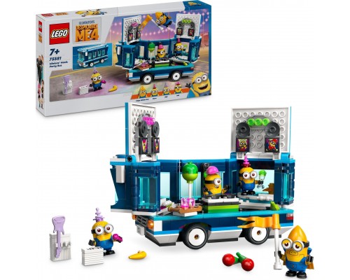 LEGO Minions 75581 Minionu ballīšu autobuss