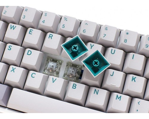 Ducky Ducky One 3 Mist Grey Mini Gaming Tastatur, RGB LED - MX-Speed-Silver