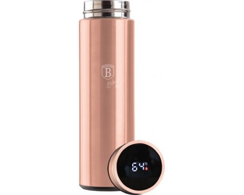 Berlinger Haus INTELIGENTNY TERMOS STALOWY 0.45L Z WSKAŹNIKIEM TEMPERATURY LED BERLINGER HAUS ROSE GOLD BH-7954