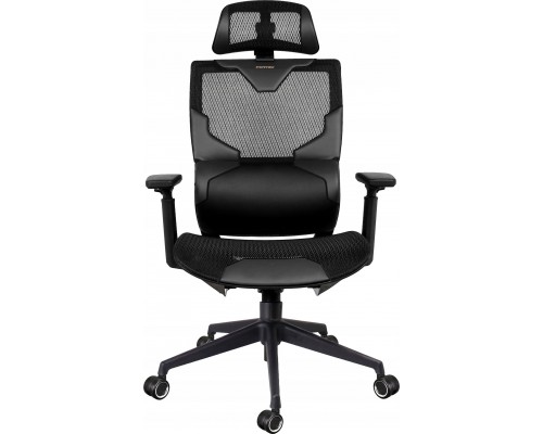 Cortek ODDYCHAJĄCY OBROTOWY DLA GRACZA CORTEK Black VISION BIUROWY