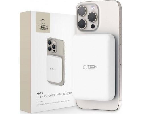 Tech-Protect PB11 LifeMag 10000mAh White