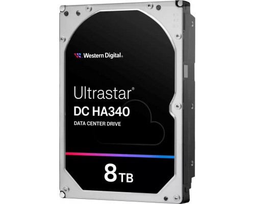 WD WD Ultrastar DC HA340 WUS721208BLE6L4 - Festplatte - Datencenter - 8 TB - intern - 3.5" (8.9 cm) - SATA 6Gb/s - 7200 rpm - Puffer: 256 MB