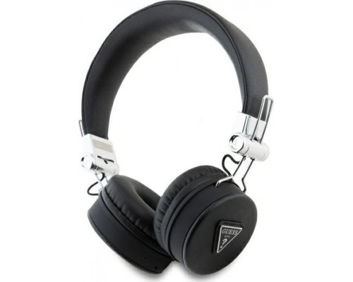 Guess ENC GUBH70PGTSPSK on-ear headphones black/black Grained Classic Round Shape