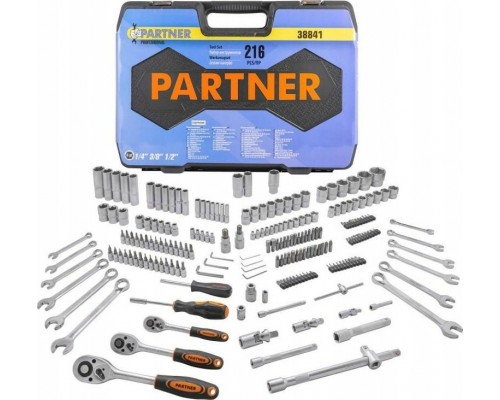 Partner  1/4" i 1/2" i 3/8" 216el. (6-kątnych) (4-32mm)