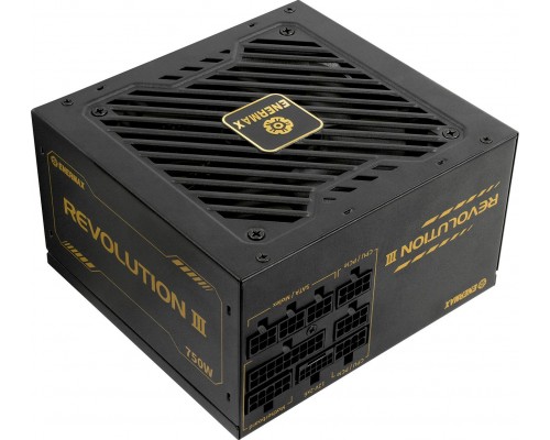 Enermax REVOLUTION III ATX3.1 PCI-e 5.1 750W 80Plus Gold W pełni modularny 120mm Wentylator FDB 105C japońskie kondensatory 7J. gwarancja producenta