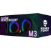 GŁOŚNIK BEZPRZEWODOWY BLUETOOTH RGB M3 NIEBIESKI