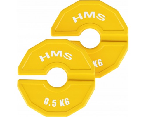 TSN50 DISKS SPĒKA TRENIŅU UN FITNESS APRĪKOJUNAM 2 x 0.5 KG HMS