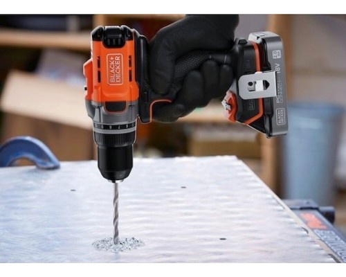 Black&Decker Akku-Bohrschrauber 18V 2x2Ah.2G.Kof BCD382D2XK