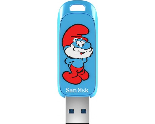 Pendrive SanDisk Smurfs, 128 GB  (SDCZIS-128G-G46)