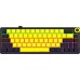 LORGAR KBP70MW, Wireless 65% Mechanical Gaming  Pro, Black/yellow, EN layout