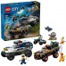 LEGO POLICIJAS AUTOMAŠĪNAS KONSTRUKTORA ROTAĻLIETA 60449