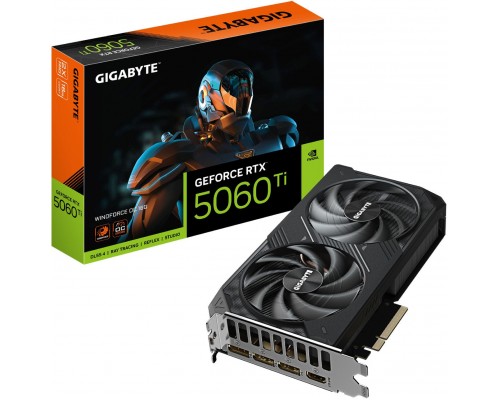 Gigabyte GeForce RTX 5060 Ti Windforce OC 16GB GDDR7 DLSS4 (GV-N506TWF2OC-16GD)