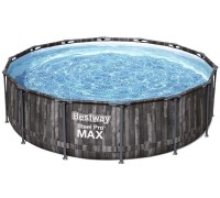 Frame pool BESTWAY Steel Pro Max, gray, 13030 l, 427 x 107 cm,