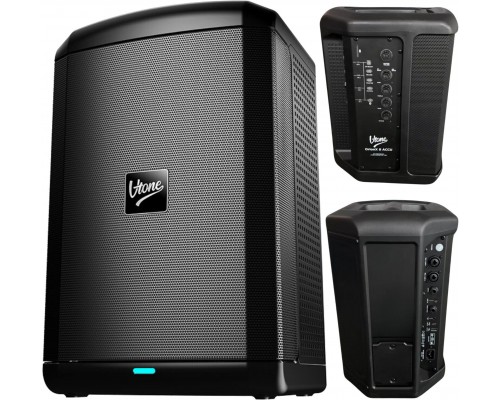 V-TONE OrionX 8 ACCU akumulatorowa kolumna aktywna czarna 8" Bluetooth AUX Phantom 80W RMS 6000 mAh