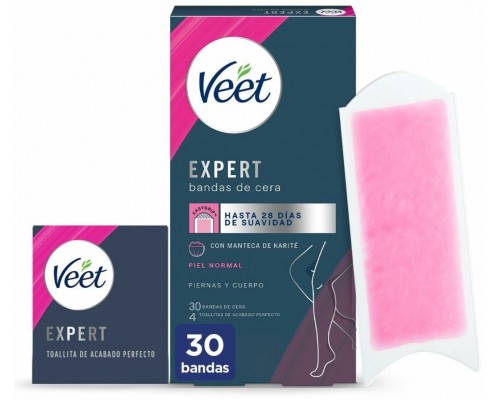 Veet Plastry  Depilacji Ciała Veet Expert (30 Sztuk)