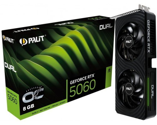 Palit GeForce RTX 5060 Dual OC 8GB GDDR7 DLSS4 (NE75060S19P1-GB2063D)
