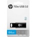 Pendrive HP 64GB 712w Black USB 3.2 Flash Drive