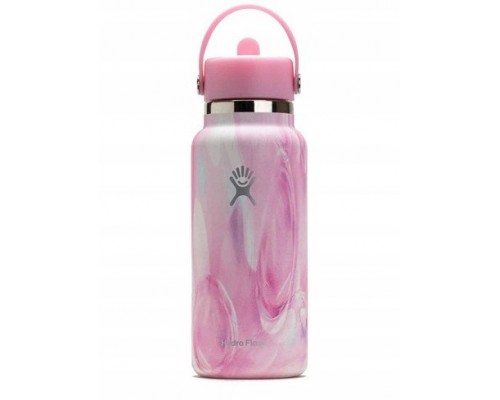 Hydro Flask 32 oz Wide Flex Straw Cap (946 ml) - jelly pink