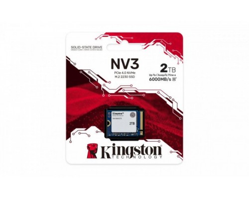 SSD Kingston NV3 2TB M.2 2230 PCI-E x4 Gen4 NVMe (SNV3SM3/2T0)