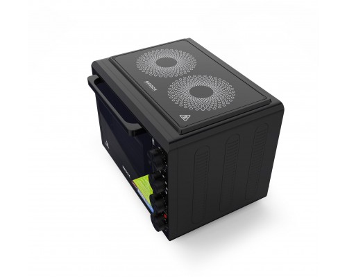 Brock Electronics TO 3502 BKI pierkarnik Kuchenka stołowa Prąd elektryczny Płyta indukcyjna strefowa Black