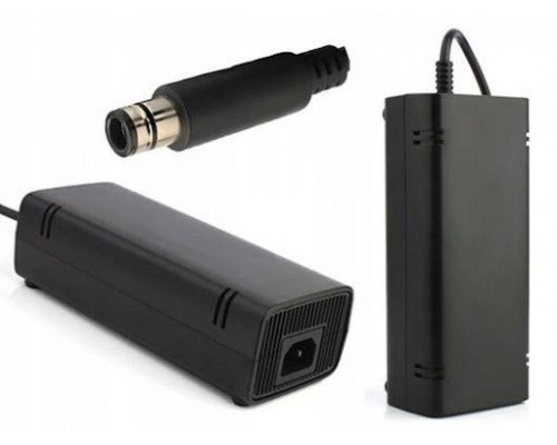 ZASILACZ DO KONSOLI XBOX 360 E + KABEL ZASILAJĄCY