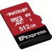 SD  Patriot EP Express MicroSDXC 512 GB Class 10 UHS-I/U3 V30 (PEF512GEPEXMCX)