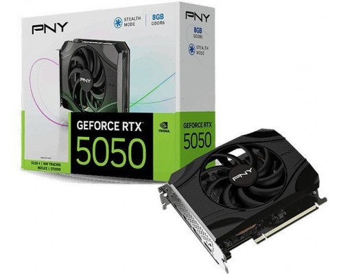 PNY GeForce RTX 5050 Single Fan 8GB GDDR6 DLSS4 (VCG50508SFXPB1)