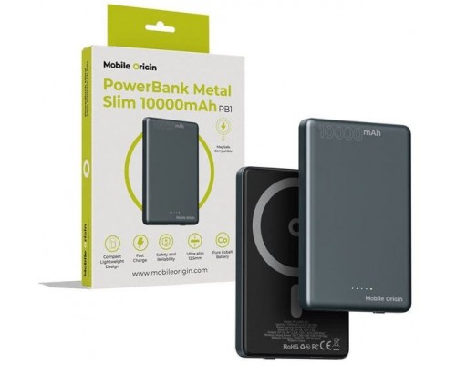 Mobile Origin PowerBank Metal Slim 10000mAh PB1