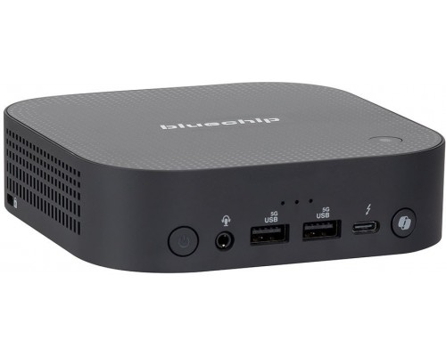 bluechip BUSINESSline M1470, Copilot+ PC Intel Core Ultra 7 258V 32 GB LPDDR5x-SDRAM 500 GB SSD Windows 11 Pro Mini PC Black