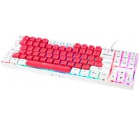 GAMIAC TKL90G Gaming Keyboard, Kailh Red - white/Red