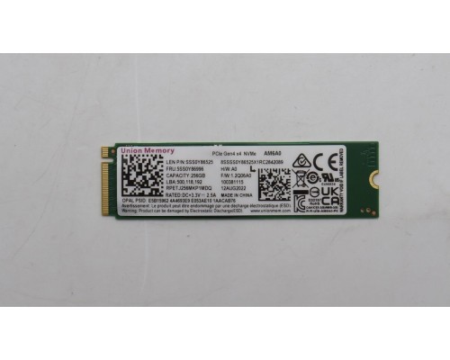 256GB M.2 2280 PCIe 4.0 NVMe