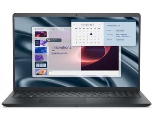 Dell Pro 15 Essential PV15255 | Carbon Black | 15.6 " | FHD | 1920 x 1080 pixels | AMD Ryzen 5 | 7520U | 8 GB | LPDDR5 | Solid-s
