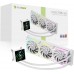 GameMax Gamemax | HAILSTORM 360 LCD WH | White | Intel, AMD