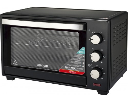 Brock Piekarnik z konwekcją BROCK TO 4801 BK 48L 2000W TO 4801 BK (4752131002250)
