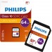 SD  Philips SDXC 64 GB Class 10 UHS-I/U1 V10 (FM64SD55B/10)