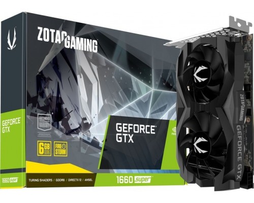 Zotac GeForce GTX 1660 SUPER Twin Fan 6GB GDDR6 (ZT-T16620F-10L)