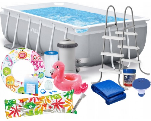 Intex Swimming pool rack 300x175cm 15w1 (26784)