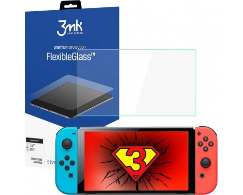 3MK Glass hybrid Flexible Glass 7H for Nintenfor Switch Oled