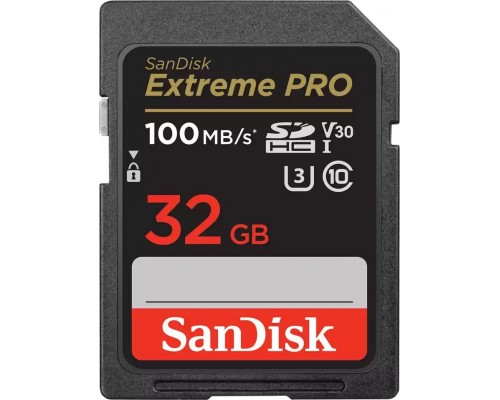 SD  SanDisk Extreme PRO SDHC 32 GB Class 10 UHS-I/U3 V30 (SDSDXXO-032G-GN4IN)