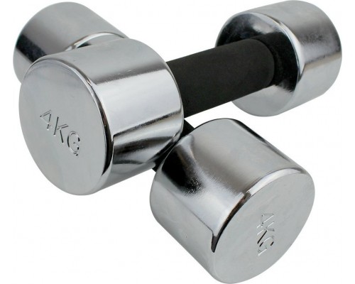 Master Dumbbells chrome plated MASTER 4 kg x2