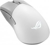 Asus ASUS ROG Gladius III Wireless Aimpoint White Po prawej stronie RF Wireless + Bluetooth + USB Type-A 36000 DPI