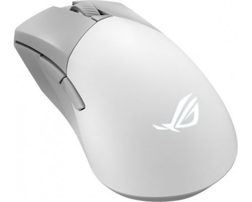 Asus ASUS ROG Gladius III Wireless Aimpoint White Po prawej stronie RF Wireless + Bluetooth + USB Type-A 36000 DPI