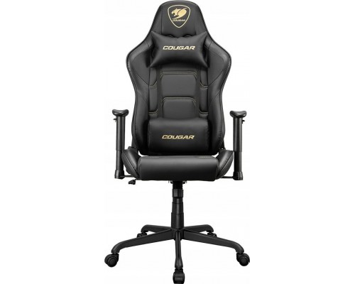 Cougar Armor Elite Royal Black-Gold1