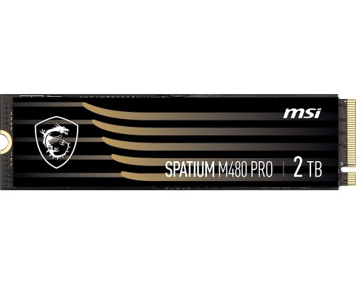 SSD MSI Spatium M480 Pro 2TB M.2 2280 PCI-E x4 Gen4 NVMe (S78-440Q600-P83)