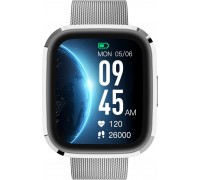 Smartwatch Garett GRC Style Silver Stalowy