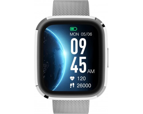 Smartwatch Garett GRC Style Silver Stalowy