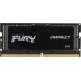 Kingston Fury Impact, SODIMM, DDR5, 16 GB, 6000 MHz, CL38 (KF560S38IB-16)