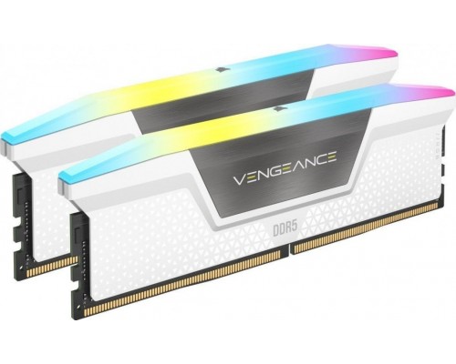 Corsair Vengeance RGB, DDR5, 32 GB, 6400MHz, CL32 (CMH32GX5M2B6400C32W)